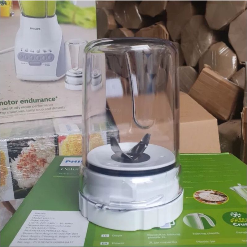 set Gelas Mill blender Philips Hr 2061.2115.2116