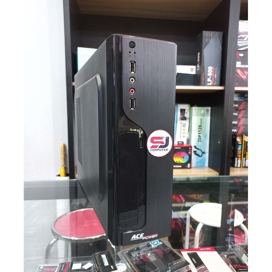 RAKITAN PC Komputer Office Core i3 Ram 8gb ssd Casing slim