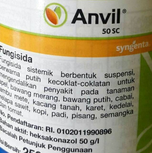 Anvil 50 Sc Isi 1 Liter Fungisida Pestisida Shopee Indonesia