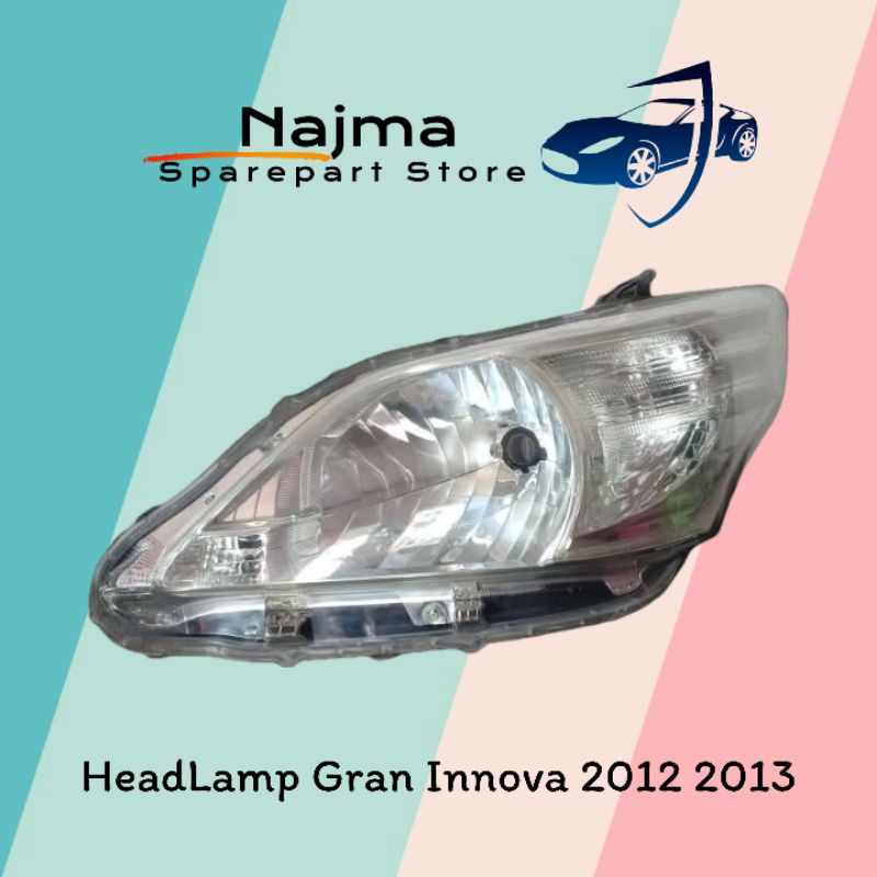 HeadLamp Lampu Depan Grand Innova 2012 2013