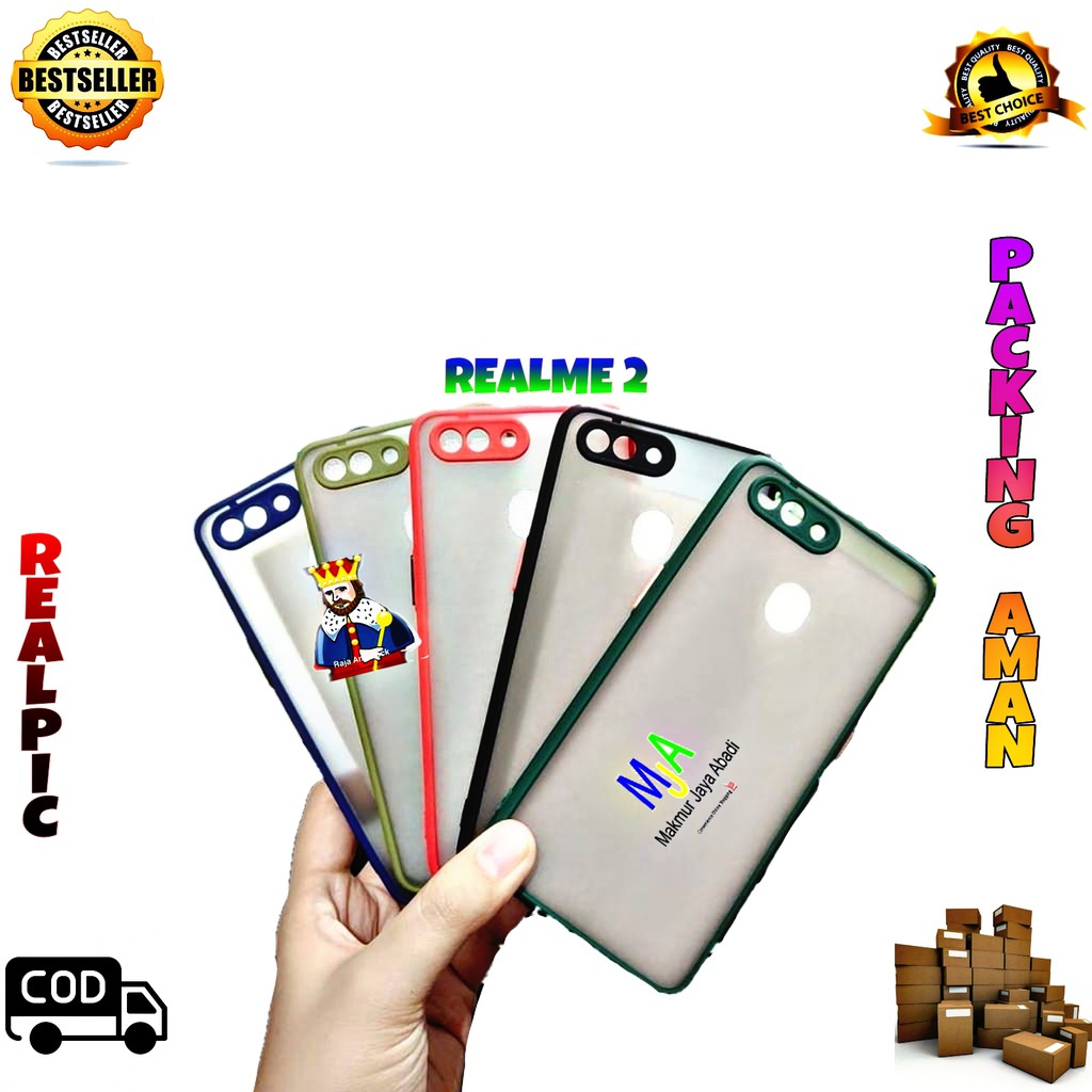 SOFTCASE REALME 2 - CASE MATTE FULL COLOUR MY CHOICE BUMPER CASE PELINDUNG KAMERA