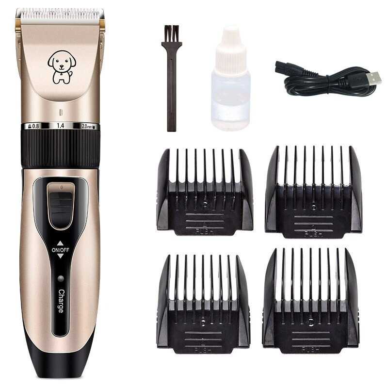 NEW PET CLIPPER Alat Cukur Bulu Hewan Peliharaan Cukuran Anjing Kucingt/Pet grooming hair clipper Kit/ Hair clipper Cordless Professional pemotong rambutRechargeable Cat&amp;Dog * Barang spot