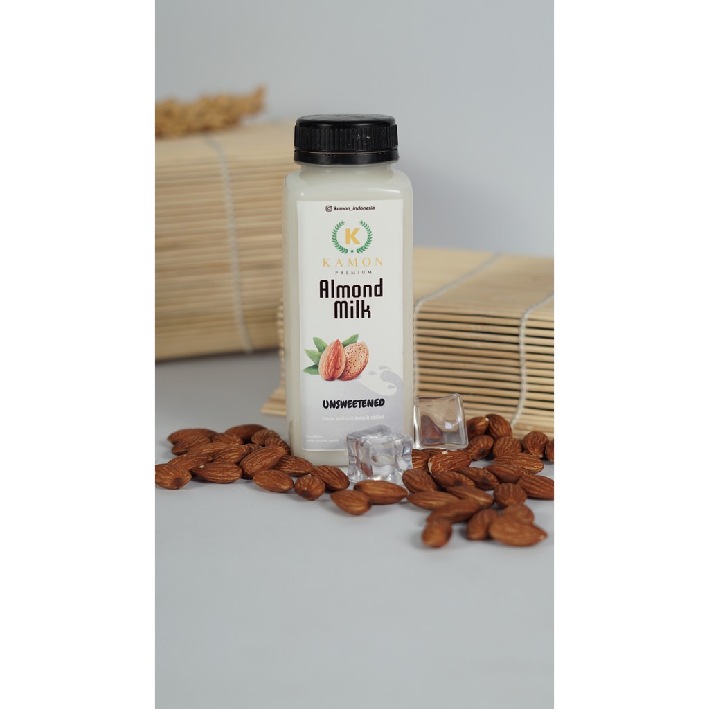 Jual Susu Almond KAMON Unsweeted - 250 Gram | Shopee Indonesia