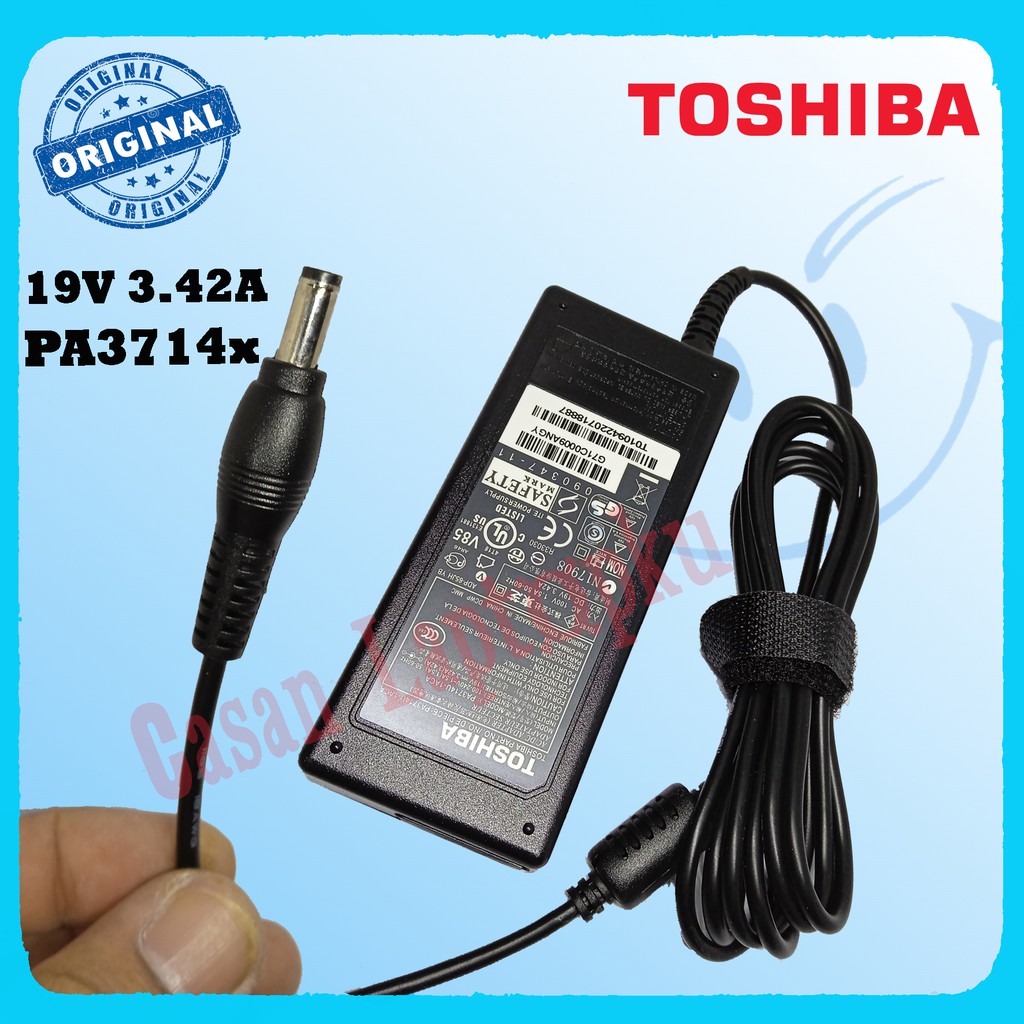 Charger Laptop Toshiba Original L745 Satellite C640 L645