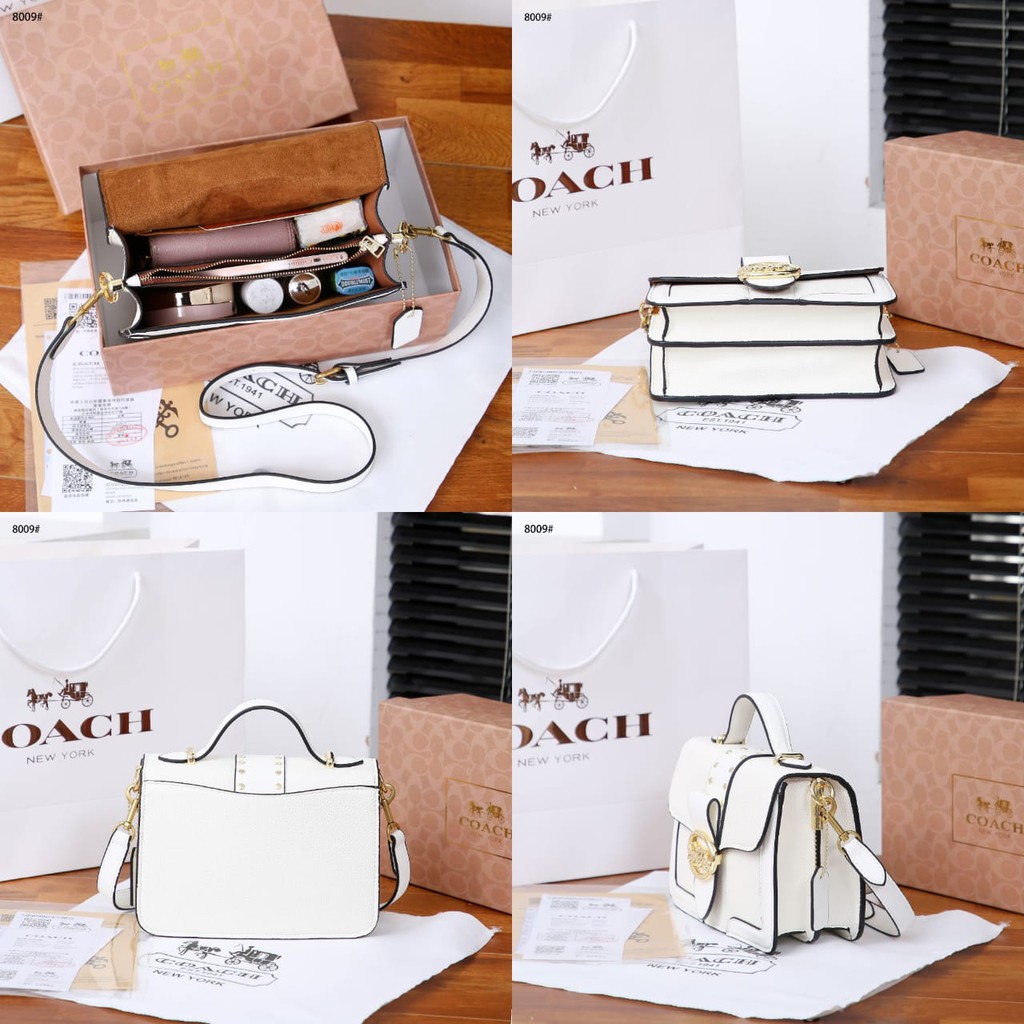 CoaGeorgie Crossbody in Signature + Box 8009