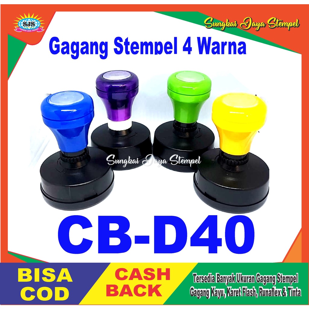 

GAGANG STEMPEL D40 WARNA