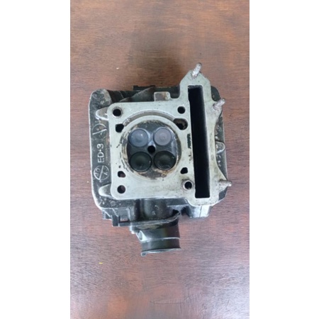 CYLINDER BLOK KOP HEAD SATRIA FU STD SEKEN ASLI ORIGINAL LEPASAN MOTORR