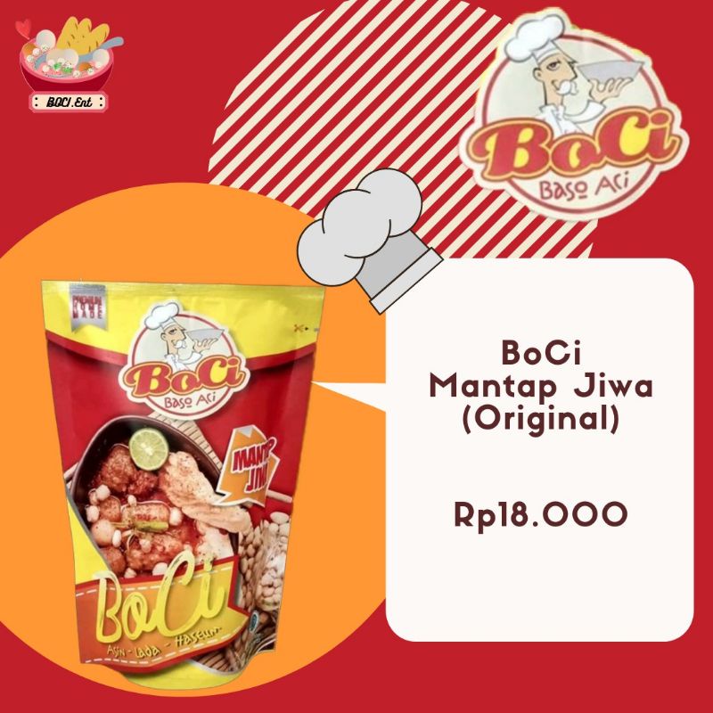 

Boci Mantap Jiwa 1 Pcs Netto 200 gram