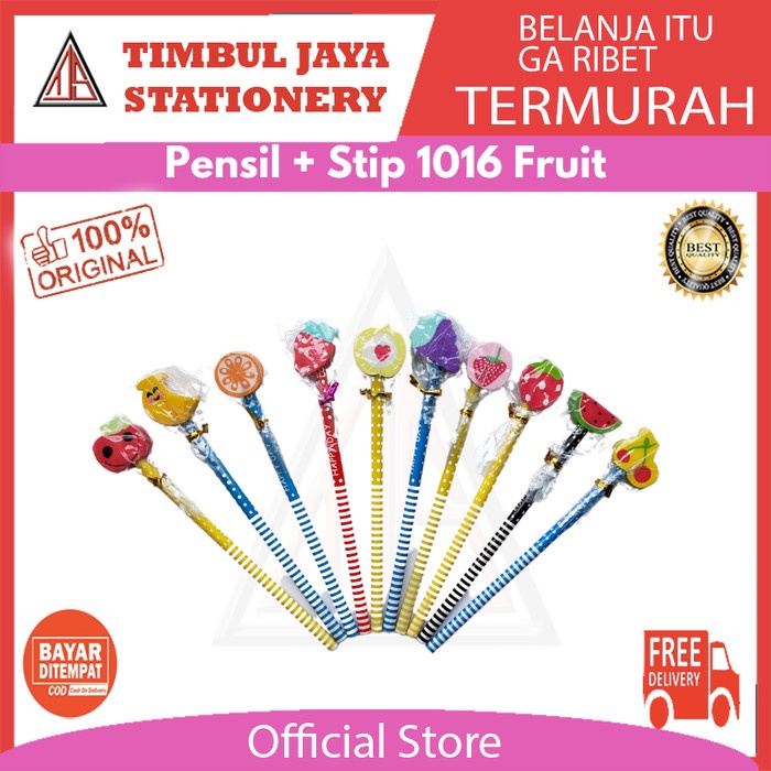

Spesial Pensil + Stip Cute Isi 24 Pc 1018 Hemat