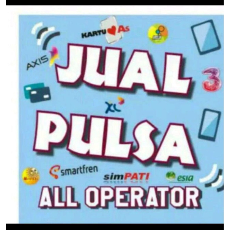 jual pulsa all operator