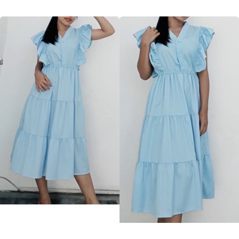 dress casual fashion wanita ( kode AI )