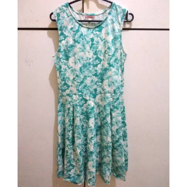Mini Dress Tosca Floral COLORBOX Sleeveless Wanita