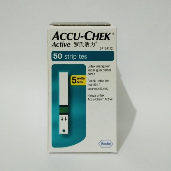 Strip Accu Chek Active / Strip Accu Chek Active isi 50 Strip