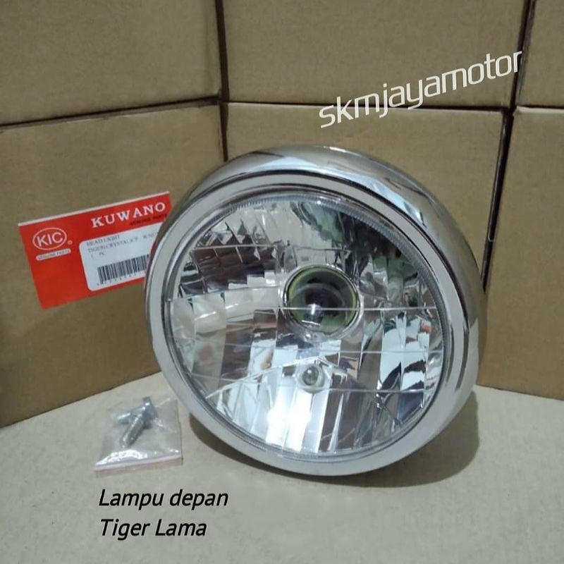 Reflektor lampu depan Tiger lama lampu depan Tiger 2000