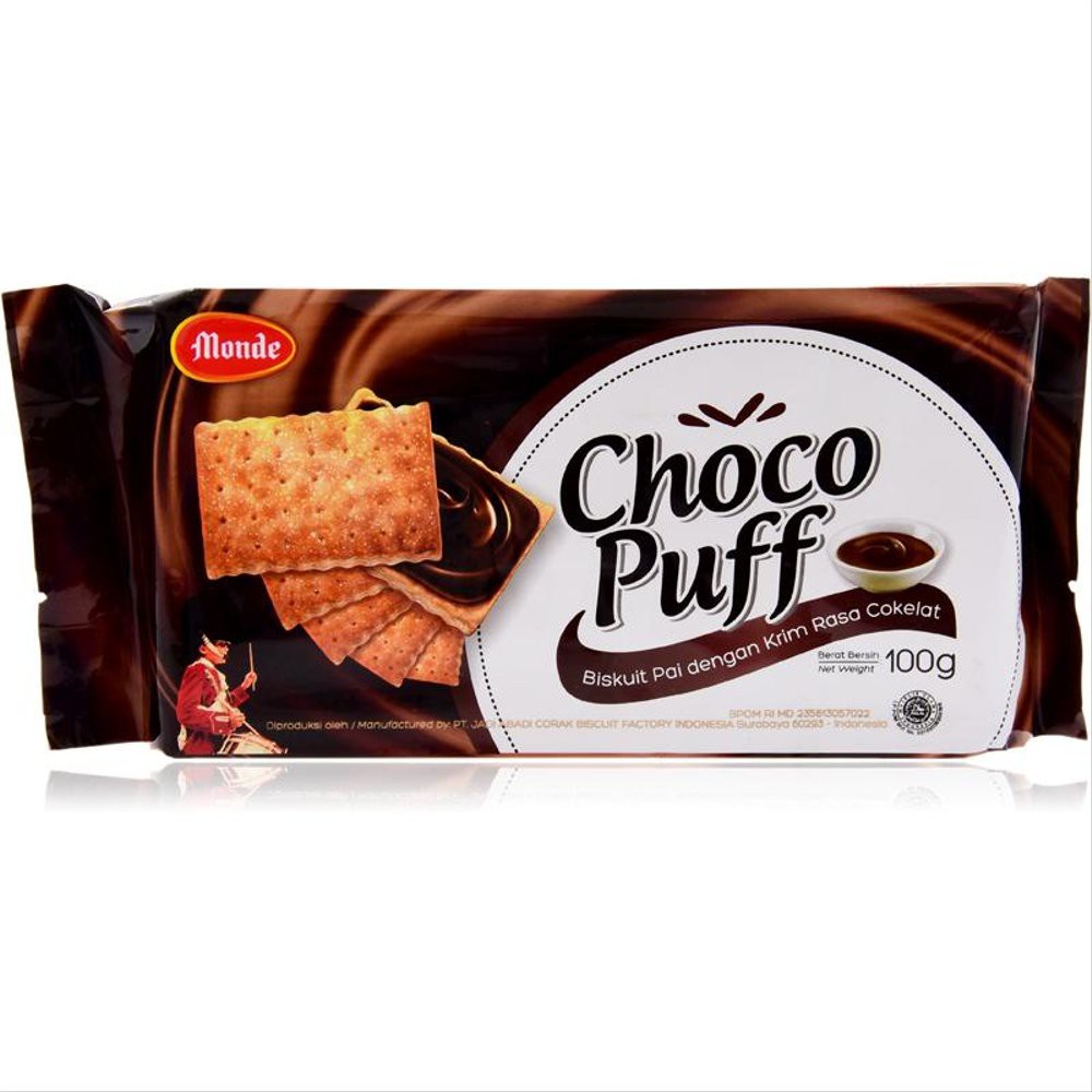 

Monde Choco Puff 100gr