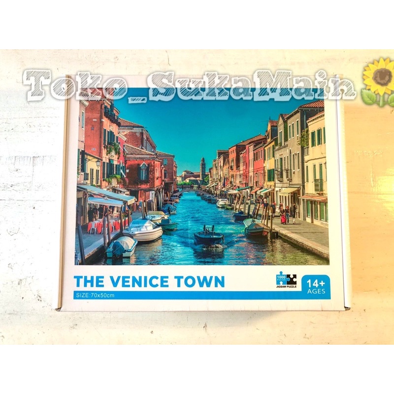 Jigsaw Puzzle murah 1000 pcs ukuran besar