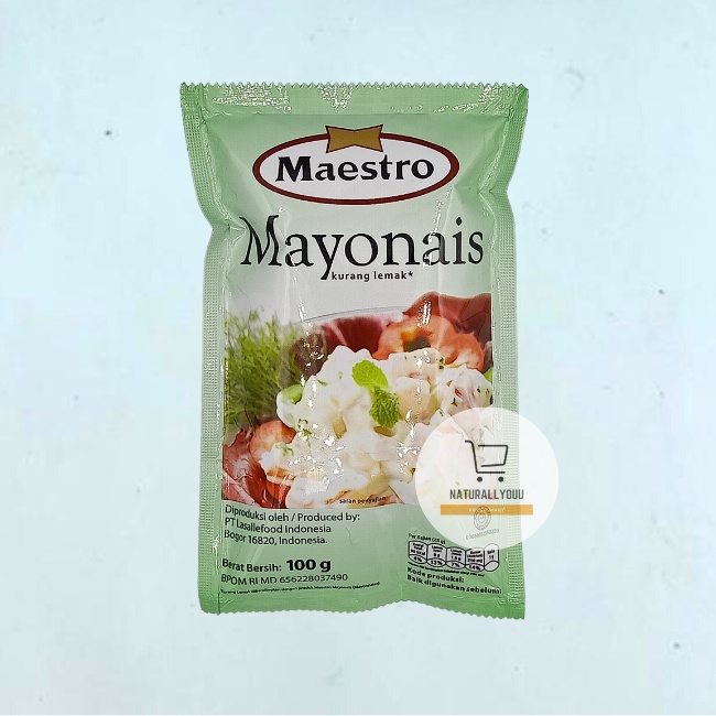 Maestro Mayonnaise Mayones Mayonais 100Gram