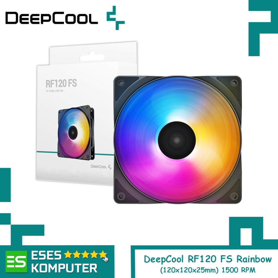 Fan DeepCool RF120 FS PWM RAINBOW | 120mm 12cm Fan