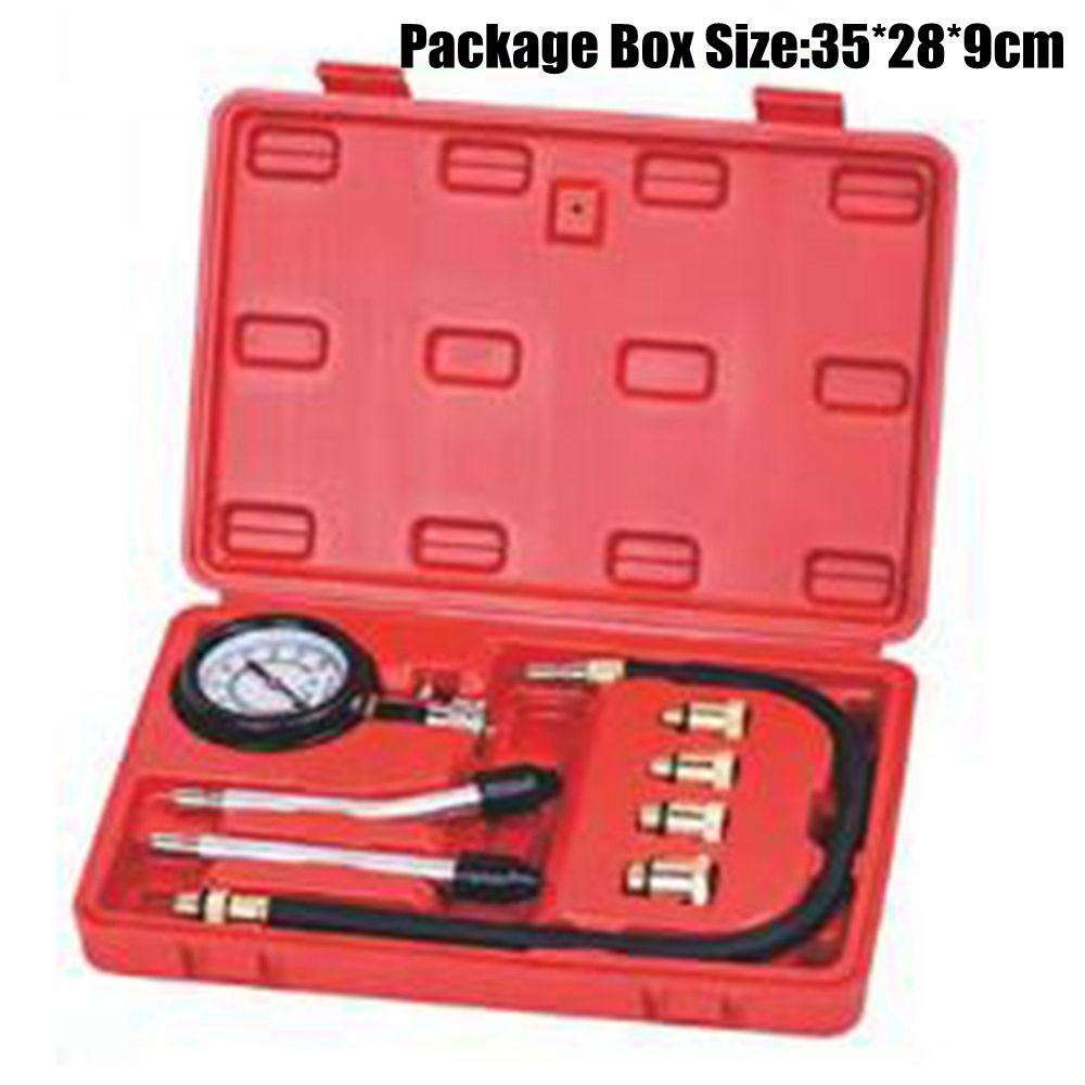 Preva Compression Tester Kit 14mmm Adapter Tahan Lama Alat Ukur Tekanan Tabung Mesin Gas Bensin Compression Leakage Tester