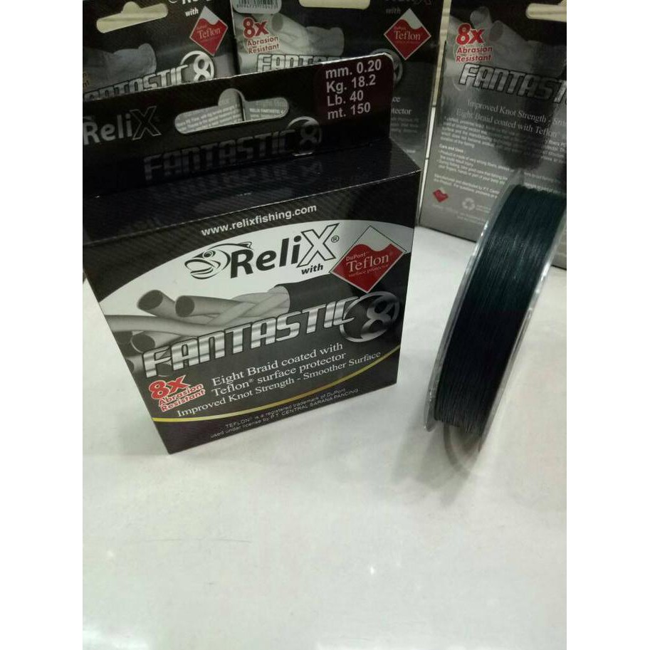 Senar Pe Relix Fantastic X8 40 Lb