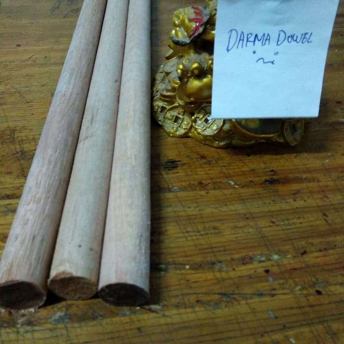 Dijual Dowel 22mm 120cm   Kayu stik bulat diameter 22 mm panjang 120 cm edisi grosir