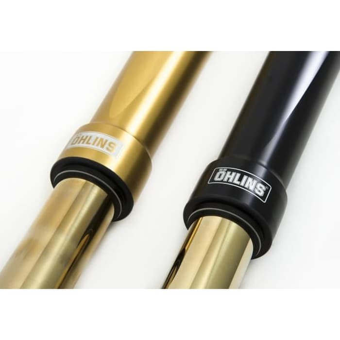 Sticker Shock Stiker Ohlins Upsidedown Depan putih