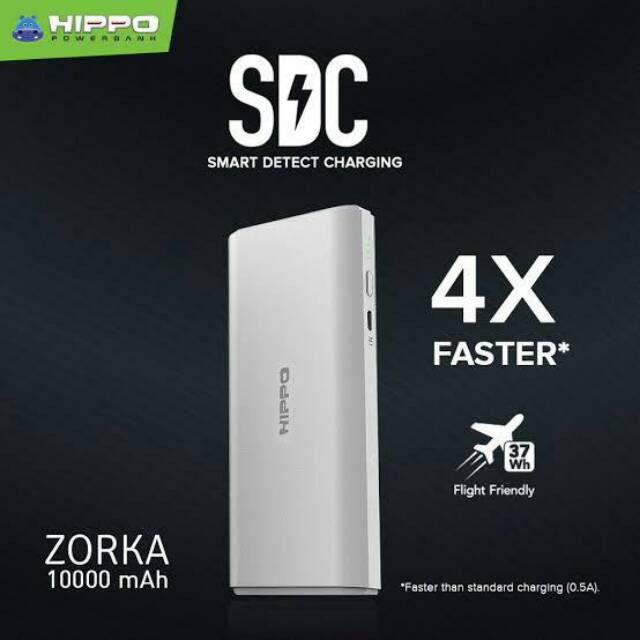 POWER BANK HIPPO ZORKA 10000mAh