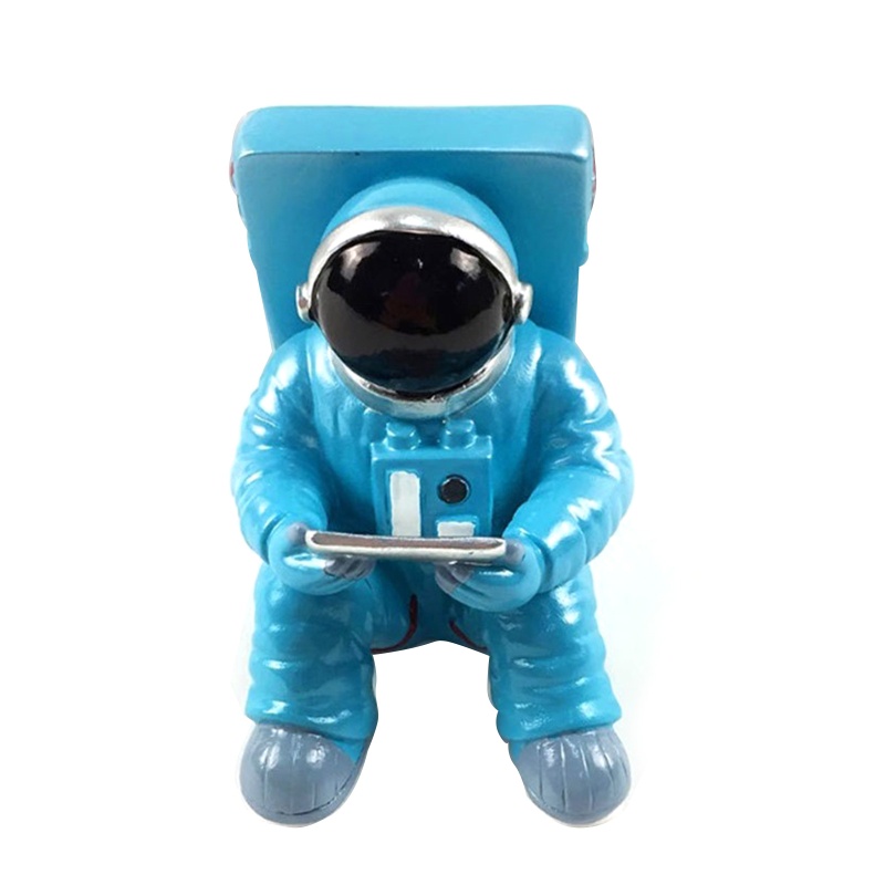 Btsg Untuk Kreatif Astronot Stand Tablet Spaceman Bracket Resin Telepon Hol