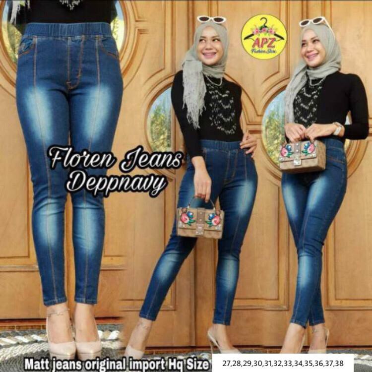 SIZE 27-38 FLOREN JEGGING JEANS DEEP NAVY SERIES