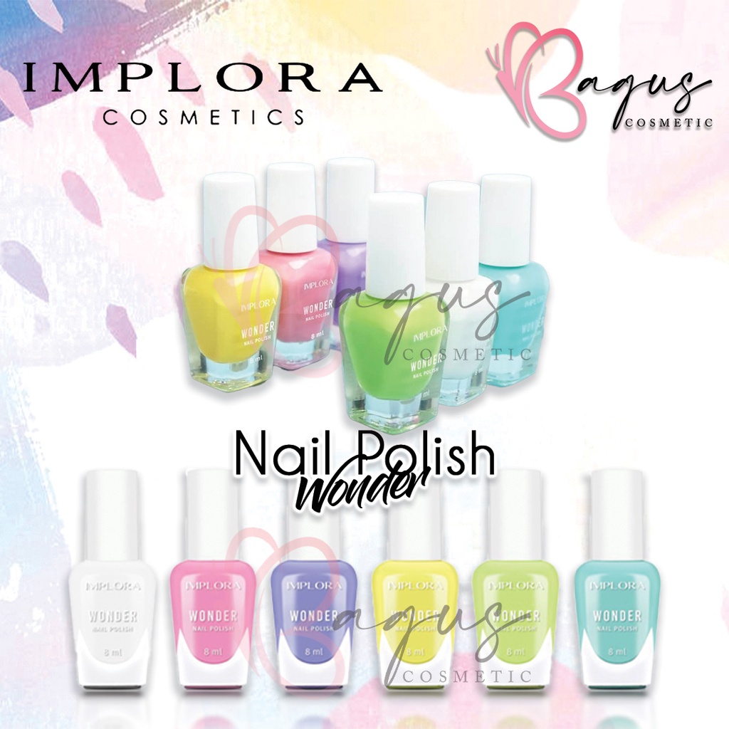 ⭐BAGUS⭐ [ECER] IMPLORA NAIL POLISH | Kutek / Cat Kuku