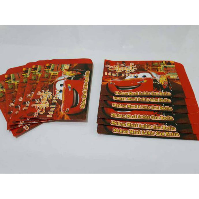 

Open Ds Amplop/ Angpao Lebaran The Cars Isi 100