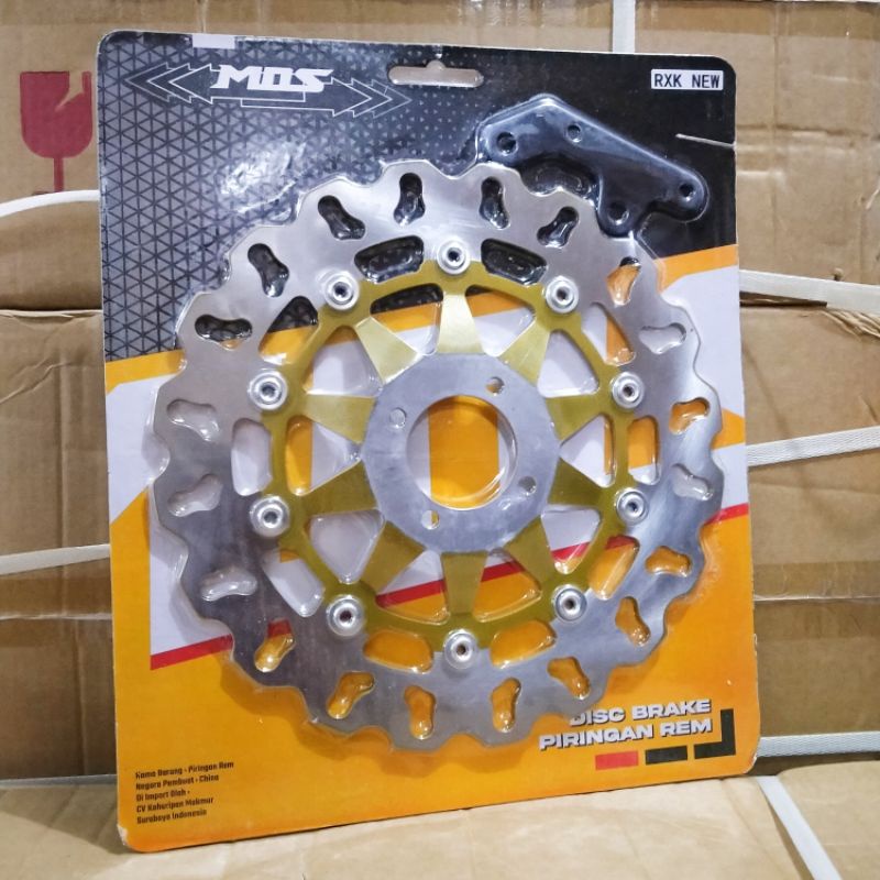 Piringan Cakram RX KING NEW 300mm model Daytona Lebar motif kembang  MOS-1