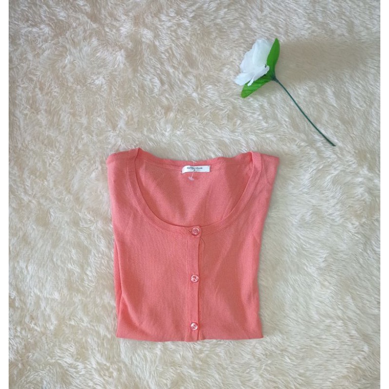 Cardigan polos comfort basic