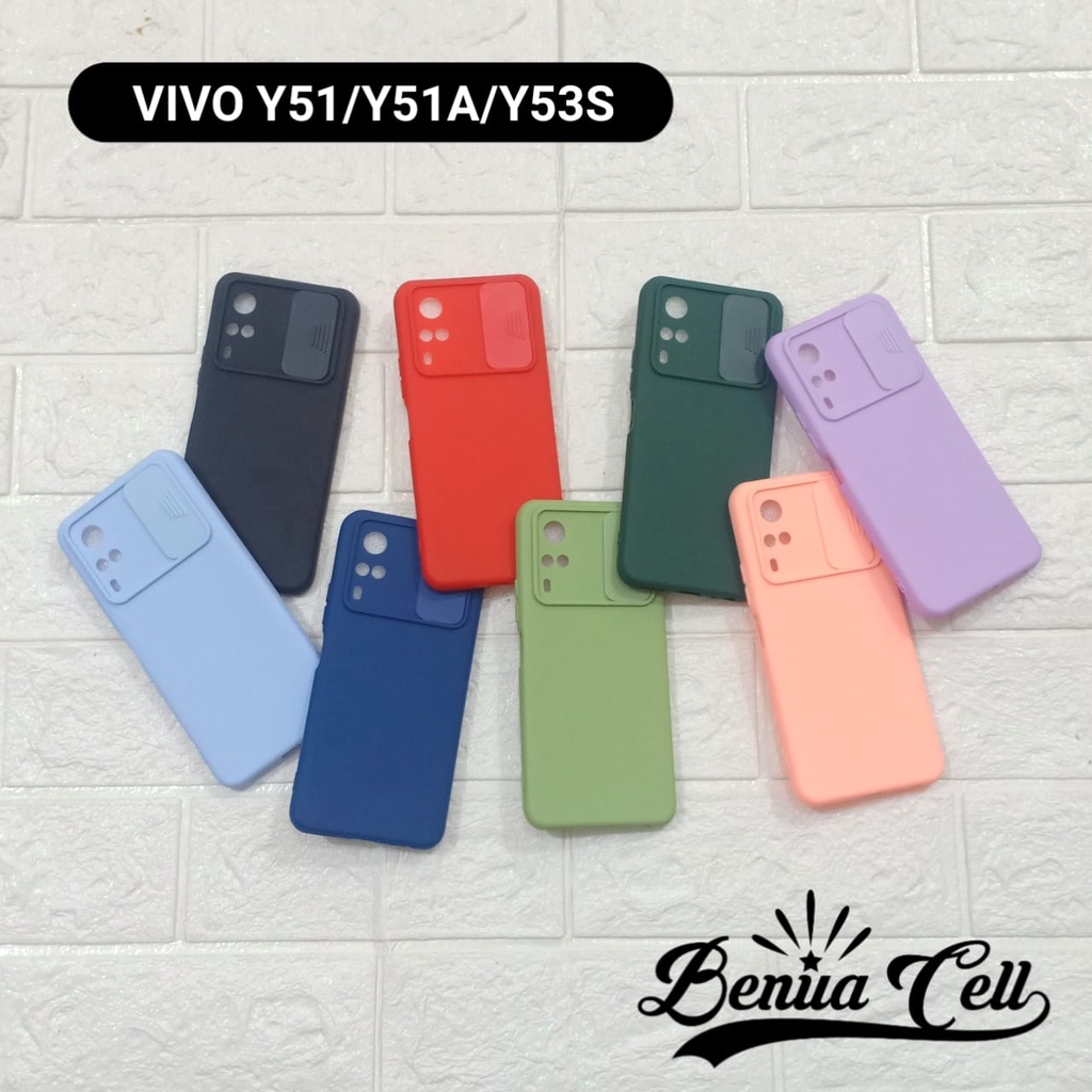 CASE SLIDE CAMERA VIVO Y20 Y20S Y12S Y51 Y51A Y53S 4G VIVO V20