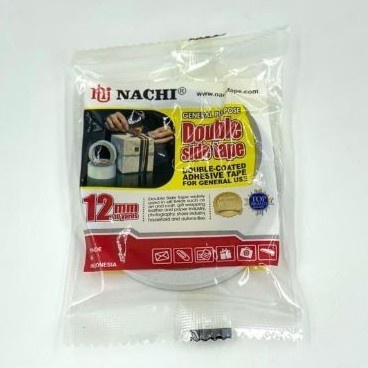 

Isolasi Double Tape NACHI 12mm / 1/2 Inch x 10 Yard