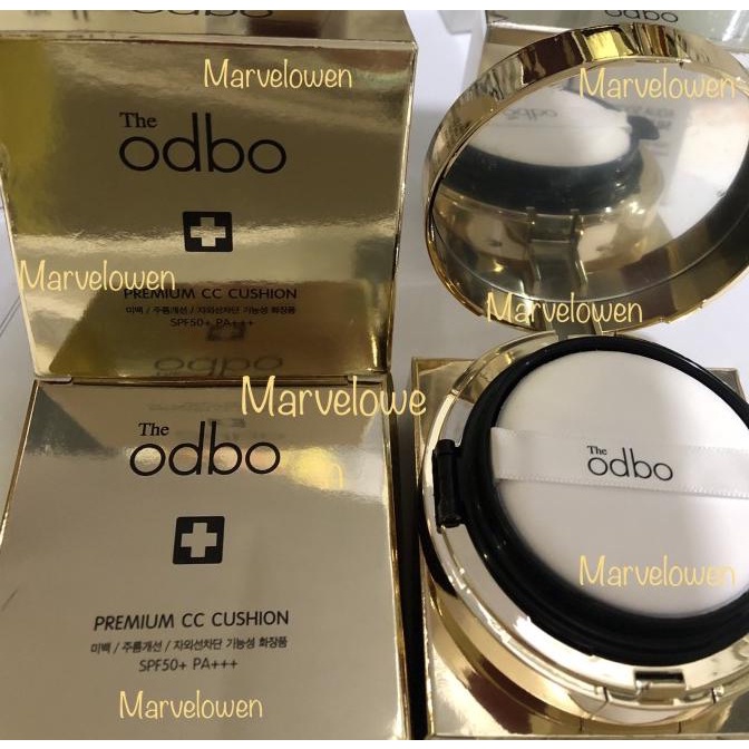 THE ODBO PREMIUM CC CUSHION SPF 50+/ PA+++ ORIGINAL KOREA