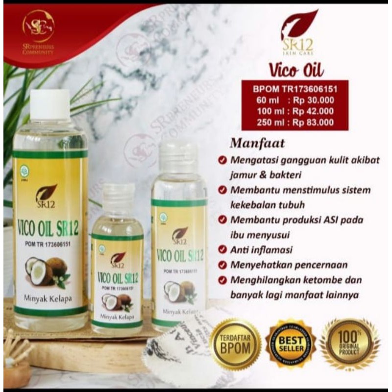 

VICO OIL/VCO MINYAK KELAPA