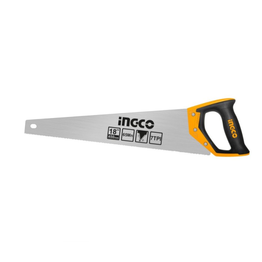 GERGAJI KAYU HAND SAW GAGANG KARET 16 INCH 400MM INGCO GERGAJI KAYU HAND SAW GAGANG KARET 16 INCH 400MM INGCO
