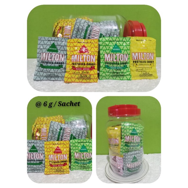 

Permen Milton Pastilles Candy ( kembang gula ) @ 6 g / butir