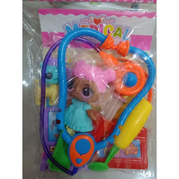 Mainan Dokter LOL Docter medical edukasi