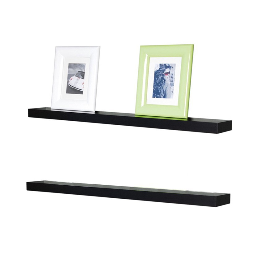 Set 2 Buah [60 x 12 cm] Floating Shelves Ambalan Dekorasi / Rak Dinding Minimalis Modern