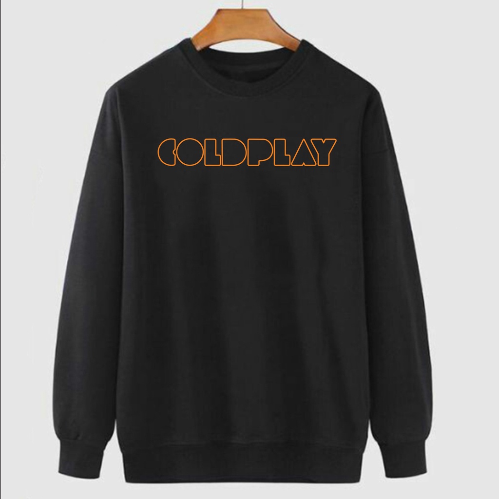 SWITER CREWNECK COLDPLAY SWEATER