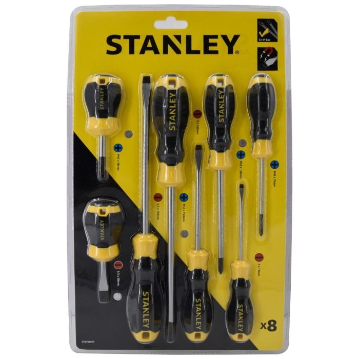 Tools | Stanley Screwdriver Set 8Pcs; Stmt66673