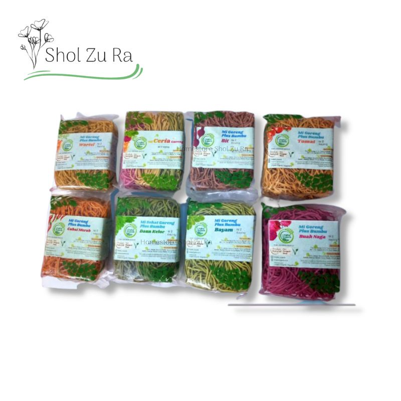 

Mie Goreng Sehat rendah gluten | Mie Instan Sehat Non MSG | Mie Sayur Bumbu Lingkar Organik