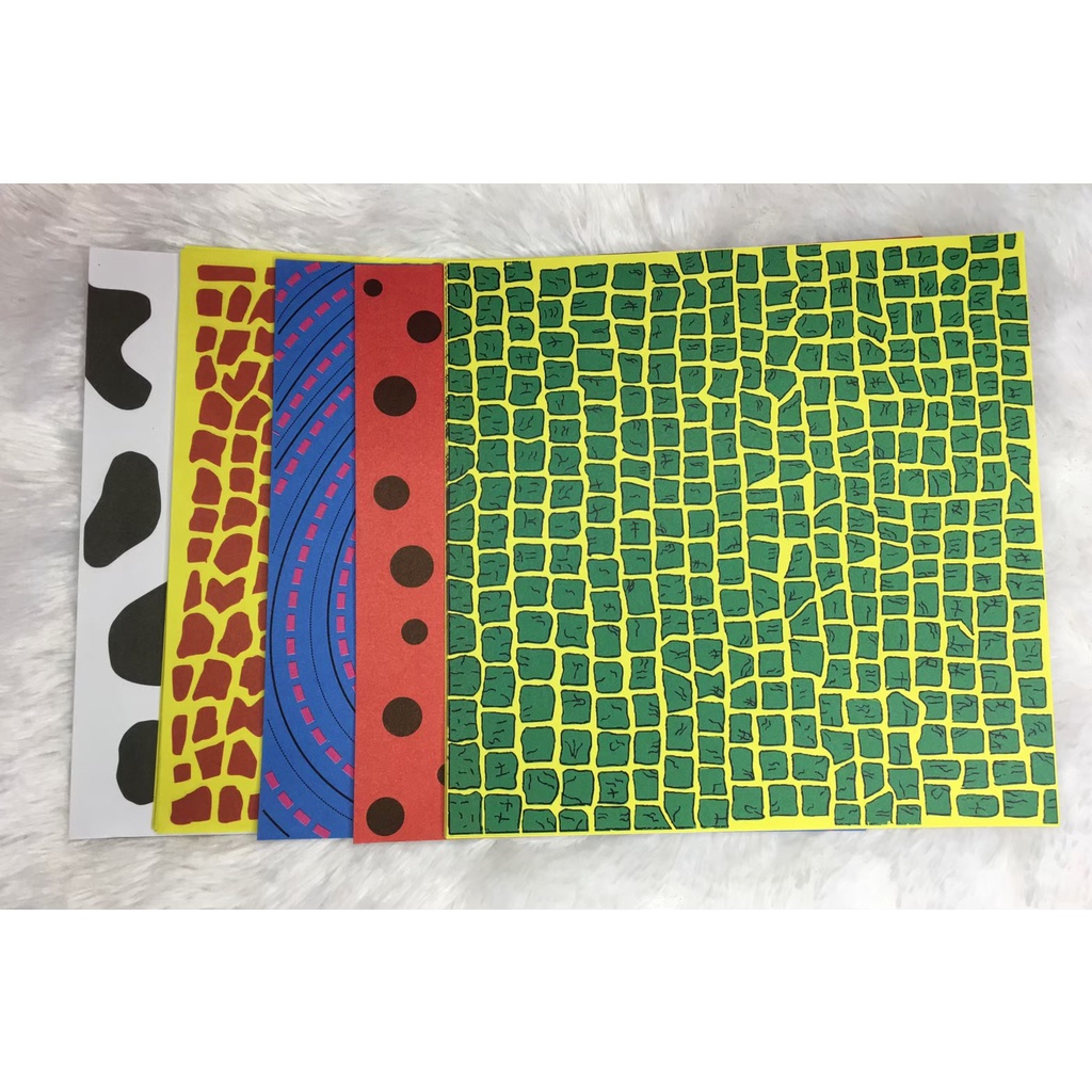 

Kertas lipat origami 16x16cm / kertas lipat origami motif abstrack 16x16 cm (43 pcs)