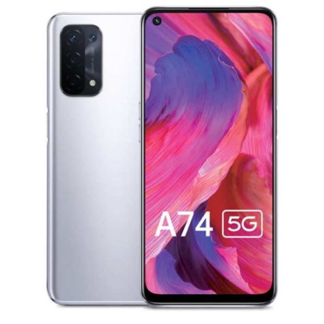 Oppo A74 5G Ram 6/128GB (NEW) - Garansi Resmi 1 tahun Oppo