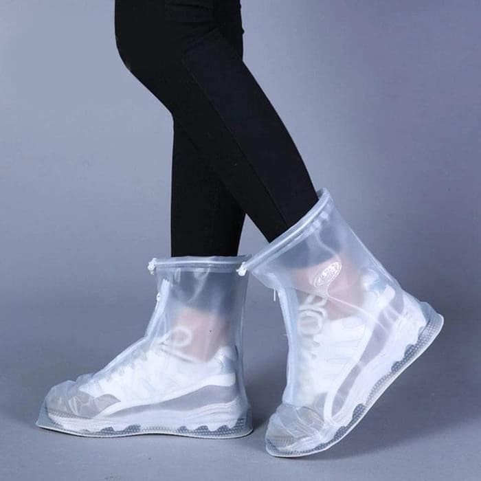 Jas Hujan Sarung  Sepatu  Rain Cover Anti Air Pelindung 