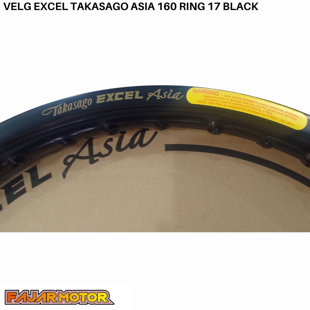 VELG EXCEL TAKASAGO ASIA W SHAPE 160 RING 17