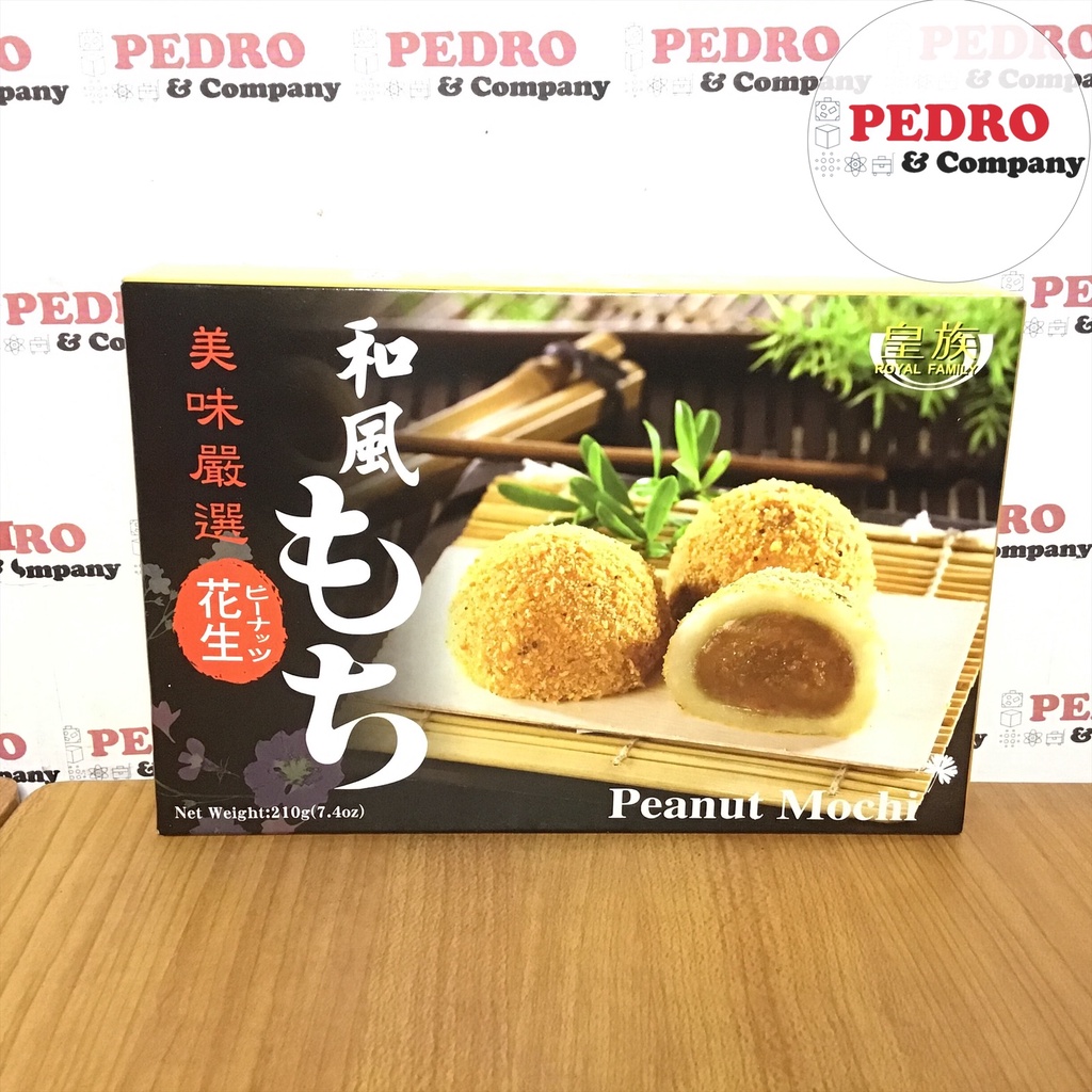 Jual Royal Family - Mochi Peanut/ Moci Rasa Kacang (210 Gr) - Moci Siap ...