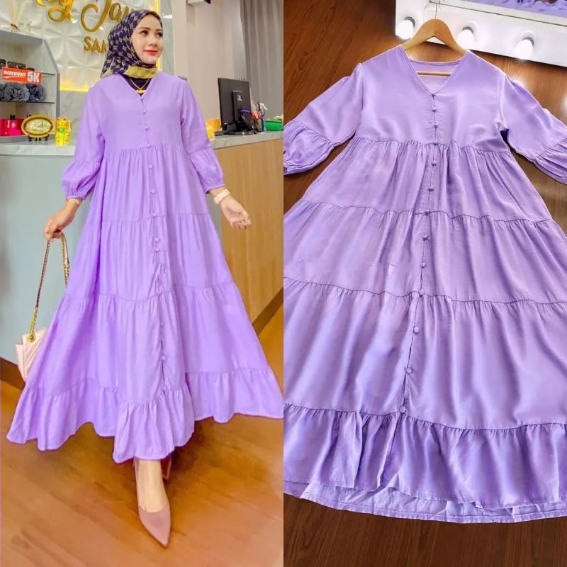 MIDI DRESS POLOS KANCING AKTIF DRES TERLARIS MIDI DRES TERBARU 2022 DRESS BUSUI BAJU GANTUNG WANITA REMAJA MIDI DRES CASUAL OUTFIT TERMURAH BAJU WANITA KEKINIAN DRES MASAKINI BAJU TUNIK LEBARAN